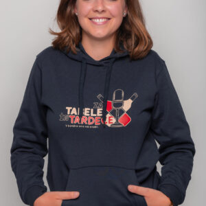 Kevdr podcast hoodie ženski